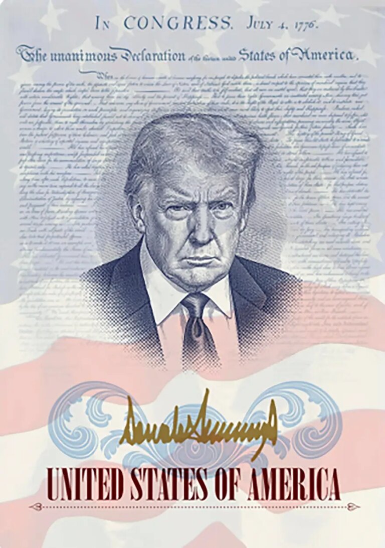 The newest place where Trump's face will appear: some American passports
