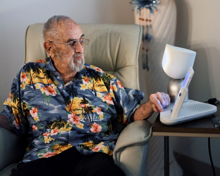 AI and robots allow seniors to live independently and with less family burden

