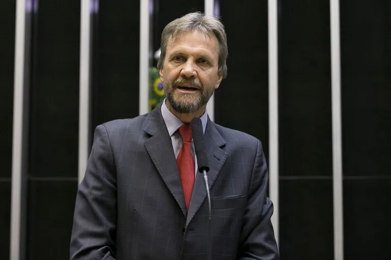 Líder do Partido dos Trabalhadores, Deputado Pedro Uczai. Foto: Luiz Macedo / Câmara dos Deputados