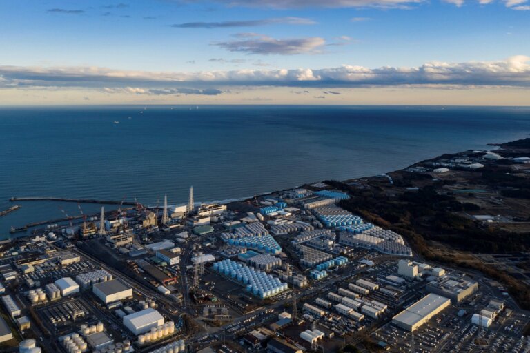 Foto de arquivo da usina nuclear de Fukushima, no Japão (Foto: Ko Sasaki/The New York Times)
