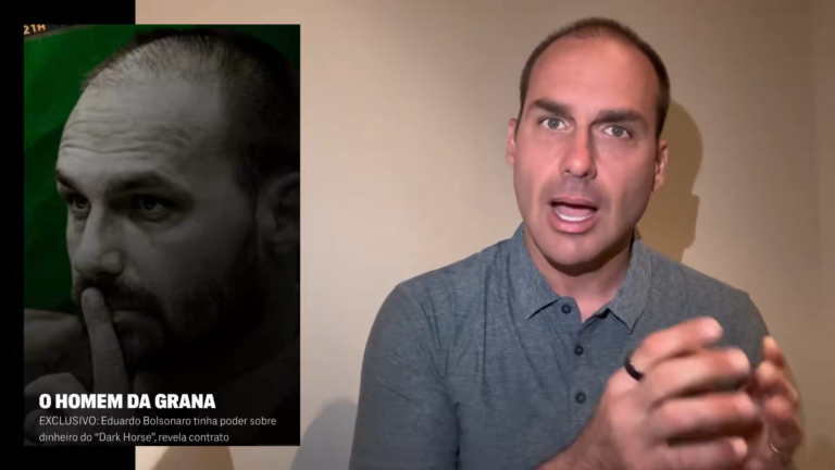 Eduardo Bolsonaro changes his version and claims to have raised US$50,000 for his father's film
