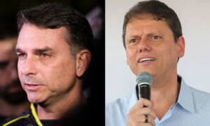 Tarcísio will not go to an event with Flávio Bolsonaro because of the flu, according to advisor
