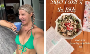 Eat healthy foods? No, they are eating “the biblical way”