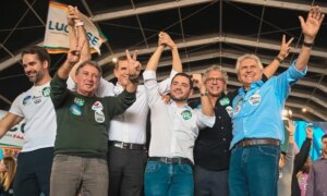 Alongside Leite and Caiado, Gabriel Souza launches pre-candidacy for the government of RS